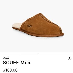 UGG Men's Scuff Slippers - Size 10